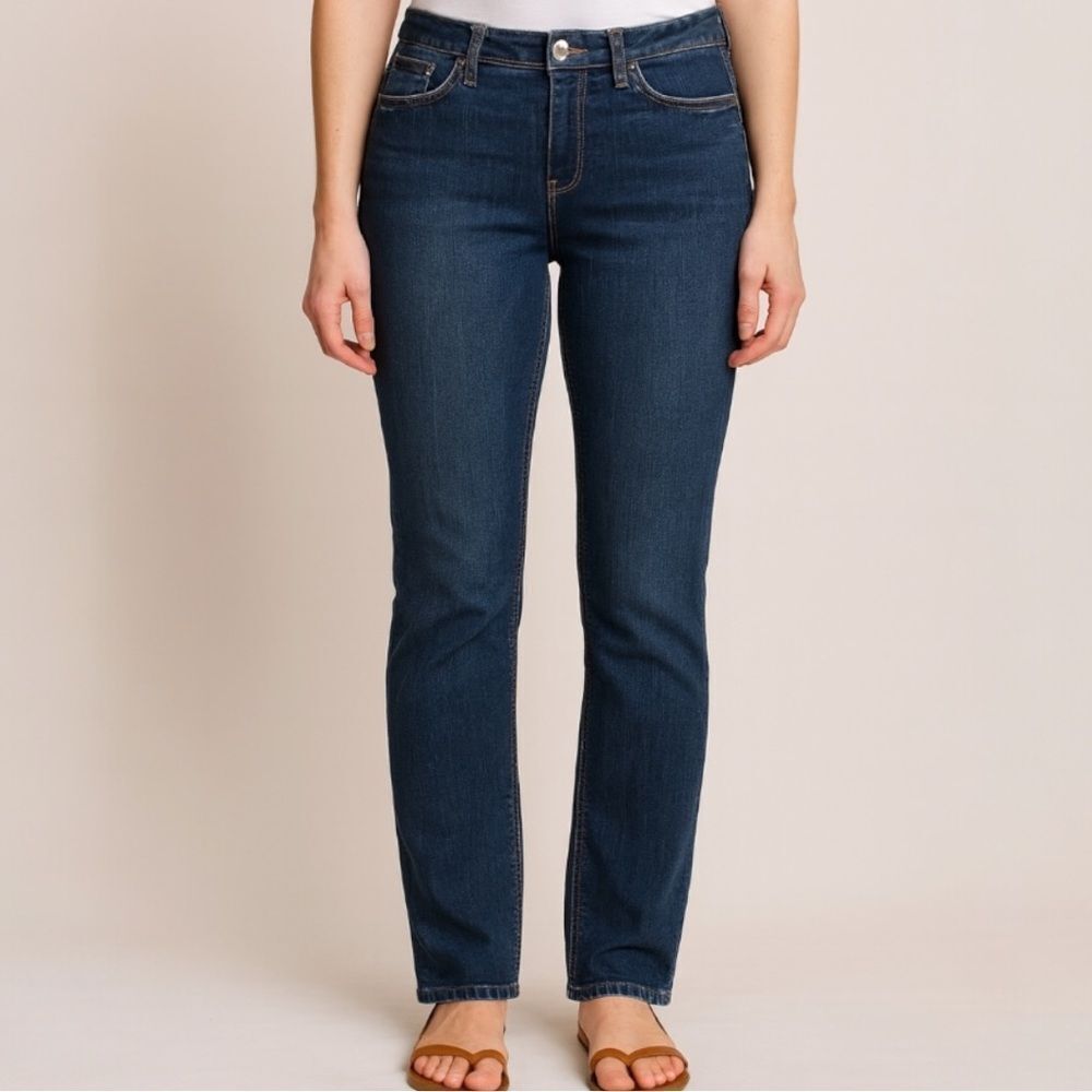 Jordache Women’s Skinny Jeans Size 10 Dark Wash Stretch Denim Classic Mid Rise